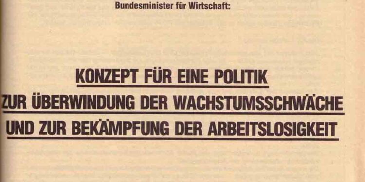 Dokumentation "Lambsdoff-Papier von 1982