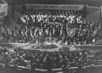 Festakt zum Tag der Deutschen Einheit 3.10.1990