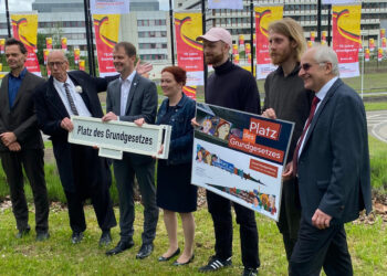 22. Mai 2024 Namenstaufe "Platz des Grundgesetzes"