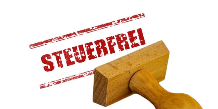 Stempel "steuerfrei"