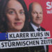 SPD-Plakat zur Europawahl: Spitzenkandidatin Barley mit Bundeskanzler Scholz