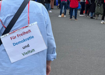 Protestschild Demonstration 1.6.2024 Köln