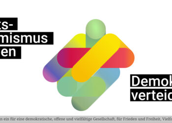 Banner der Aktion "Rechtsextremismus stoppen"