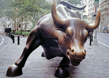 Bulle der Wallstreet