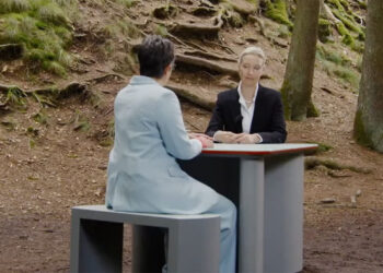 ZDF-Sommerinterview mit der Co-Bundesvorsitzenden der rechtsextremistischen AfD