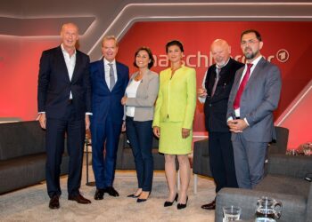 Sarah Wagenknecht bei Maischberger, 2017