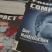 Compact-Magazin Titelseiten mit Headlines "Impfdiktatur" und "Der Kaltmacher"