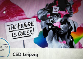 Plakat zum CSD in Leipzig
