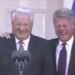 Boris Jelzin und Bill Clinton am 1. September 2003