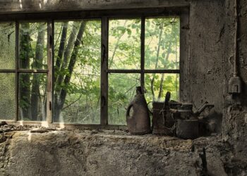 Verfallenes Haus, Innenansicht