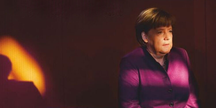 Buchtitel (ausschitt) von Eckart Lohse, Die Täuschung. Angela Merkel und ihre Deutschen