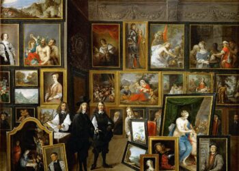 Beiepiel für Raubkunst, hier ein Gemälde aus der 1938 von den Nazis beschlagnahmten Sammlung Louis Rothschild,, Wien. Das Bild wurde 1999 restituiert,