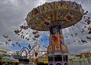 Karussell auf dem Münchner Oktoberfest