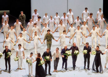 Aufführung "Dona nobis pacem" von John Neumeier im Festspielhaus Baden-Baden 2023