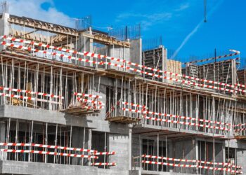 Baustelle Wohnungsbau