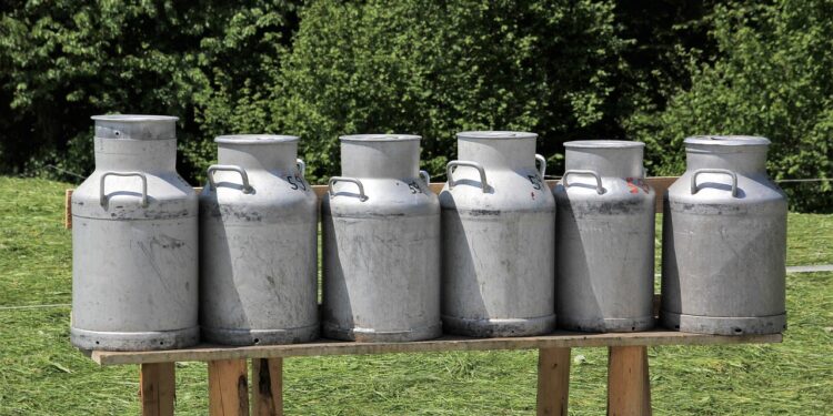 Milchkannen