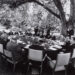 Sitzung der Großen Koalition, Juli 1967 im Garten des Palais Schaumburg