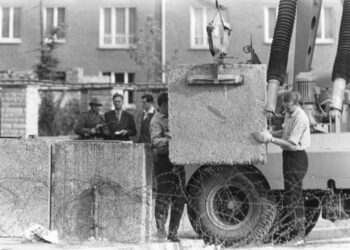 13. August 1961, Mauerbau Berlin