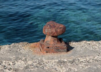 Hafenpoller in Anchorage