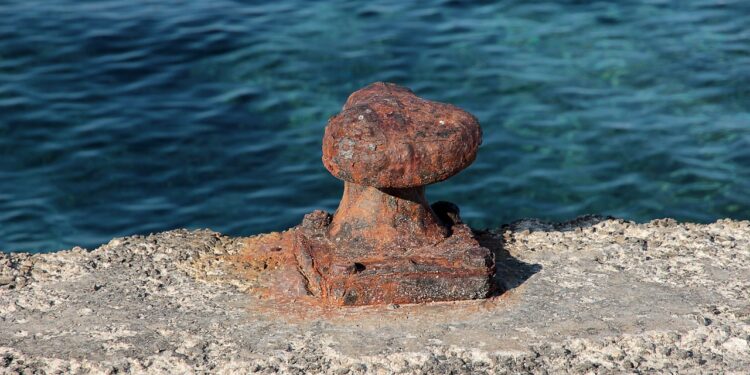 Hafenpoller in Anchorage