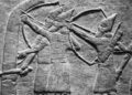 Mesopotamische Bogenschützen, Steintafel aus dem Britischen Museum