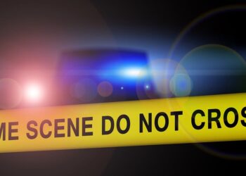 Absperrband "Crime scene do not cross"