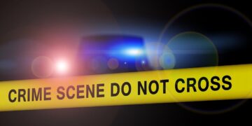 Absperrband "Crime scene do not cross"