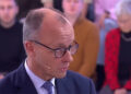 Friedrich Merz in der ARD Arena vom 8.12.2025, Screenshot