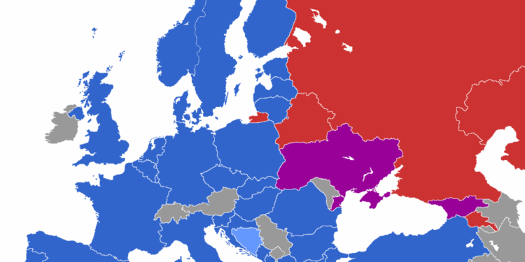 NATO-Mitglieder und NATO-Beitragswünsche
