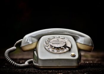 Wählscheibentelefon 70er Jahre