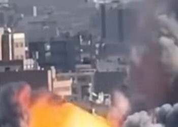 Bombenangriff auf Teheran, Screenshot Instagram