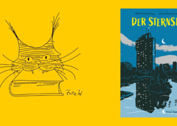 Buchcover "Sternsee" mit Luchs-Logo von Waechter