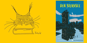 Buchcover "Sternsee" mit Luchs-Logo von Waechter