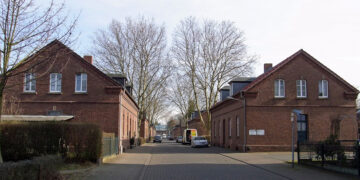 Straße in der Siedlung Eisenheim