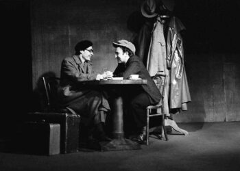 Freiburg: Kammerspiele; Bert Brecht: Flüchtlingsgespräche, 1962;