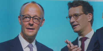 Friedrich Merz und Hendrik Wuest