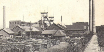 Historische Postkarte von Bergkamen