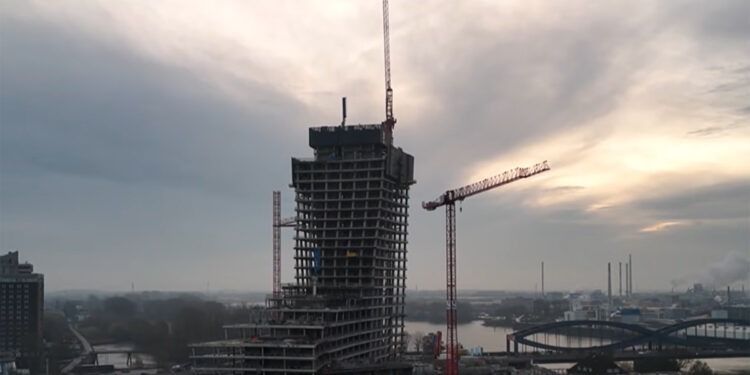 Baustelle Elbtower
