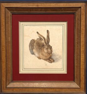 Aquarell "Der Feldhase" von Albrecht Dürer