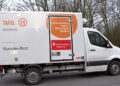 Transporter der Wuppertaler Tafel.
