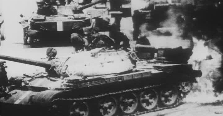 Russische Panzer, Prag 1968