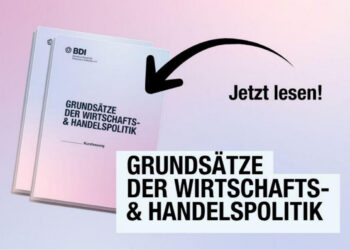 Titelblatt des BDI Grundsatzpapiers