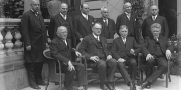 Reichskabinett Müller im Juni 1928