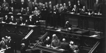 Reichstagssitzung 1932