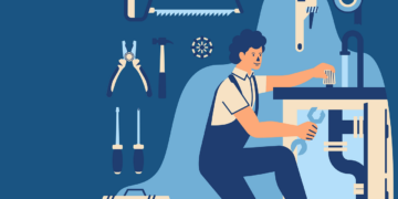 Illustration "Klempner"